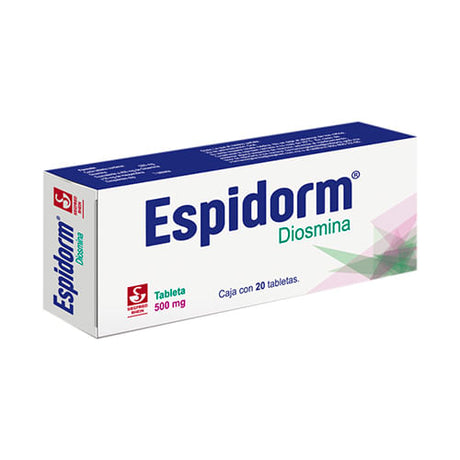 Espidorm 500 Mg Con 20 Tabletas