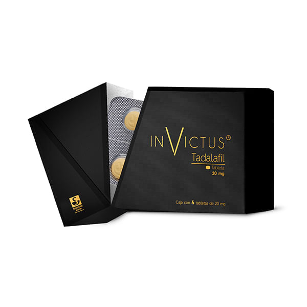 Invictus 20 Mg Con 4 Tabletas