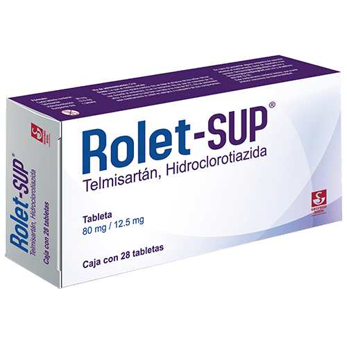 Rolet-Sup 80 / 12.5 Mg Con 28 Tabletas