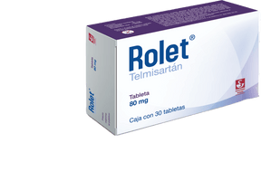 Rolet 80 Mg Con 30 Tabletas