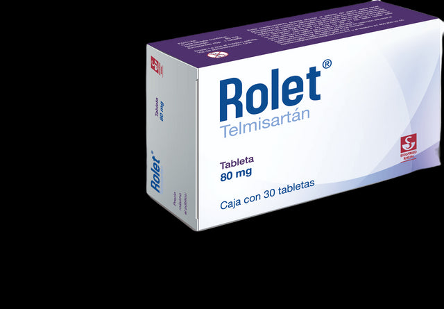 Rolet 80 Mg Con 30 Tabletas