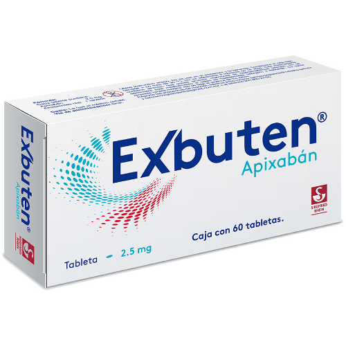 Exbuten 2.5 Mg Con 60 Tabletas