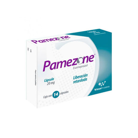 Pamezone Lr 20 Mg Con 14 Capsulas