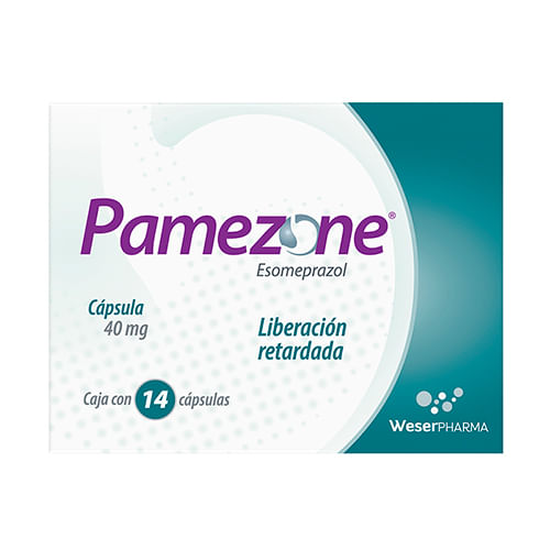 Pamezone Lr 40 Mg Con 14 Capsulas