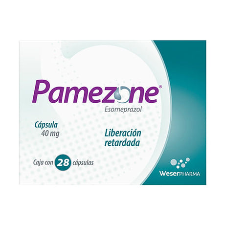 Pamezone Lr 40 Mg Con 28 Capsulas