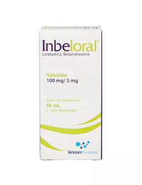Inbeloral Solución 100 Mg / 5 Mg 60 Ml