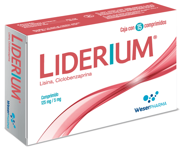 Liderium 125 / 5 Mg Con 15