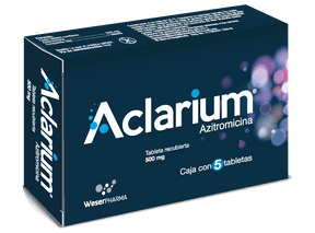 Aclarium 500 Mg Con 5 Tabletas Rec