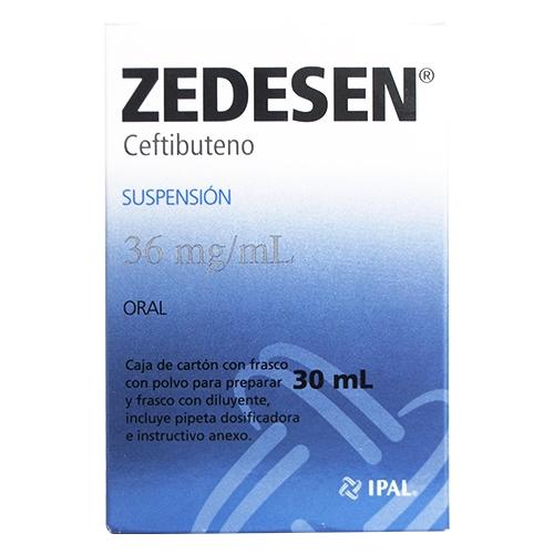 Zedesen 36 Mg Suspension Polvo / Dil / Pip 30 Ml