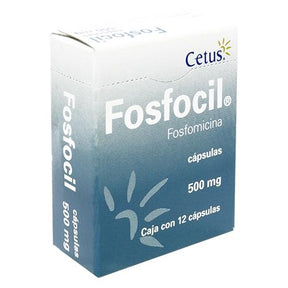 Fosfocil 500 Mg Con 12 Capsulas