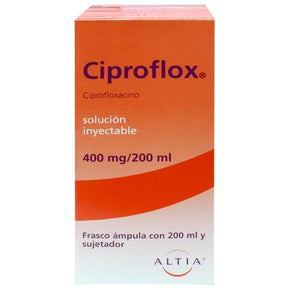 Ciproflox 400 Mg Inyectable 200 Ml