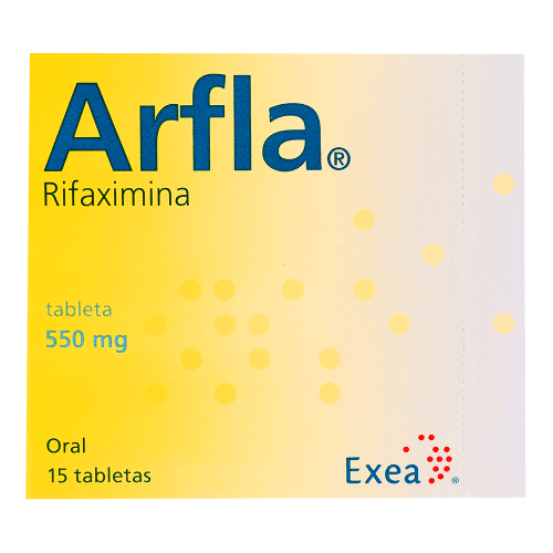 Arfla 550 Mg Con 15 Tabletas