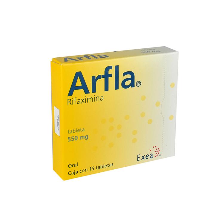 Arfla 550 Mg Con 15 Tabletas