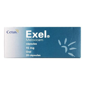 Exel 15 Mg Con 20 Capsulas