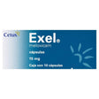 Exel 15 Mg Con 10 Capsulas