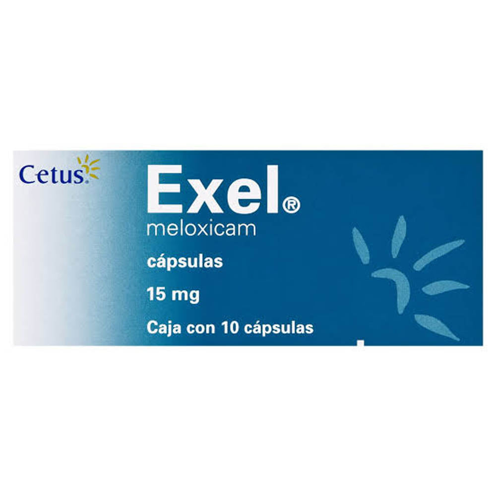 Exel 15 Mg Con 10 Capsulas
