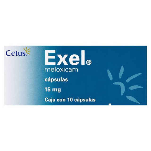 Exel 15 Mg Con 10 Capsulas