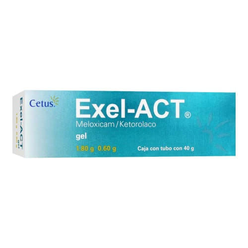 Exel-Act Gel 1.8 / 0.6 Gr Tubo 40 Gr