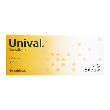 Unival 1 Gr Con 40 Tabletas
