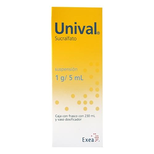 Unival Suspension 1 G / 5 Ml. Fco. 230 Ml.