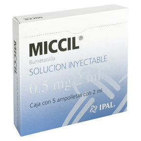 Miccil Inyectable 2 Ml Ampulas Con 5