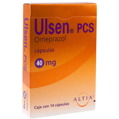 Ulsen Pcs 40 Mg Con 14 Capsulas