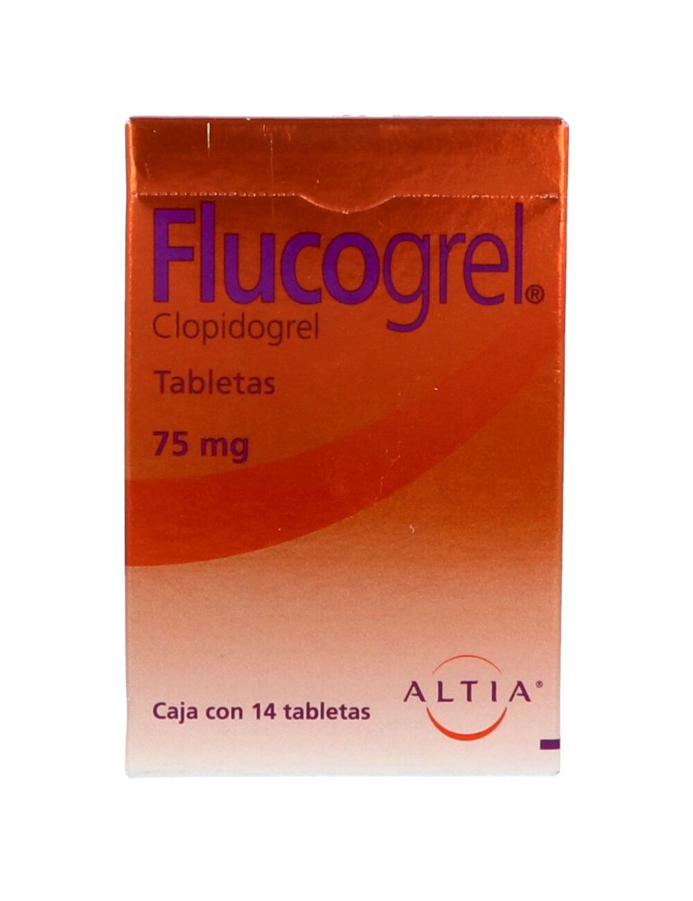 Flucogrel 75 Mg Con 14 Tabletas