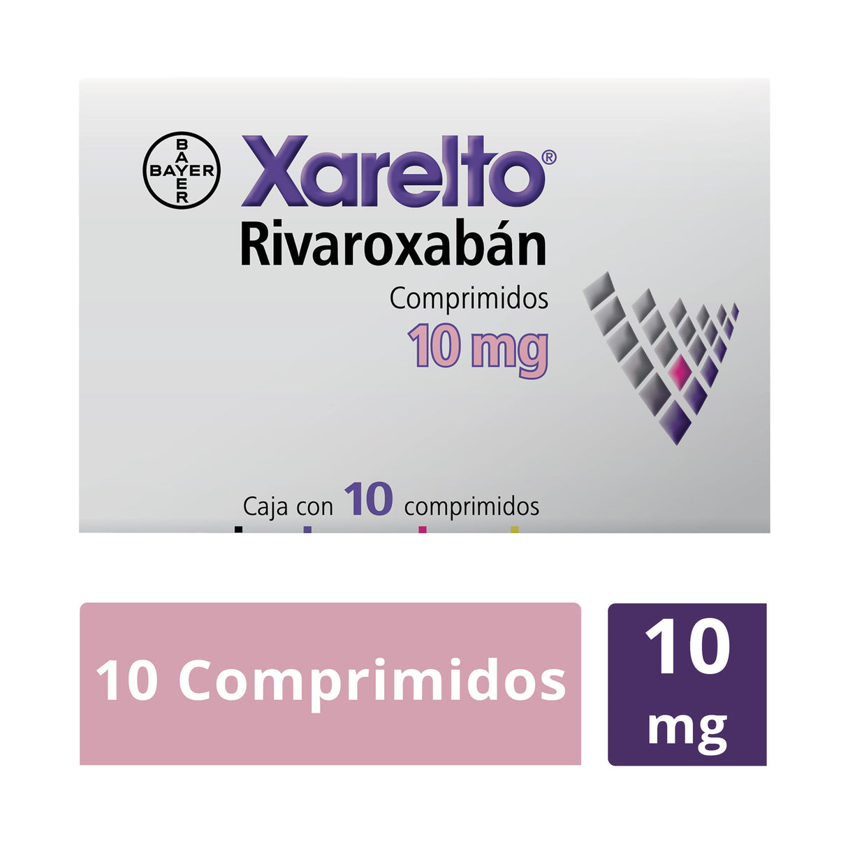 Xarelto 10 Mg Con 10 Comprimidos