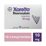 Xarelto 10 Mg Con 10 Comprimidos