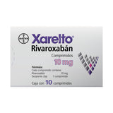 Xarelto 10 Mg Con 10 Comprimidos