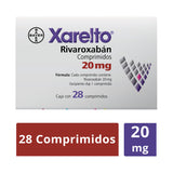 Xarelto 20 Mg Con 28 Tabletas