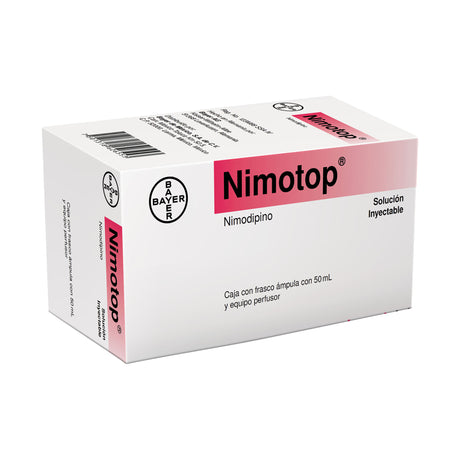 Nimotop 10 Mg Inyectable 50 Ml