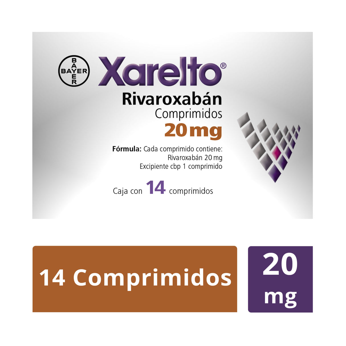 Xarelto 20 Mg 14 Cpr