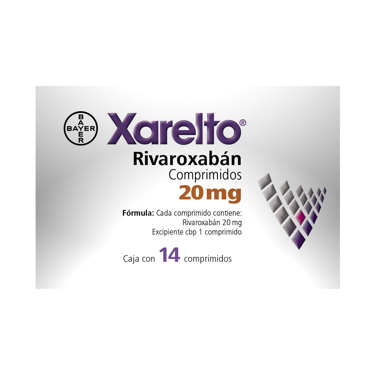 Xarelto 20 Mg 14 Cpr