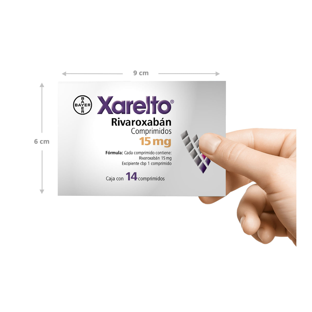 Xarelto 15 Mg Con 14 Comprimidos