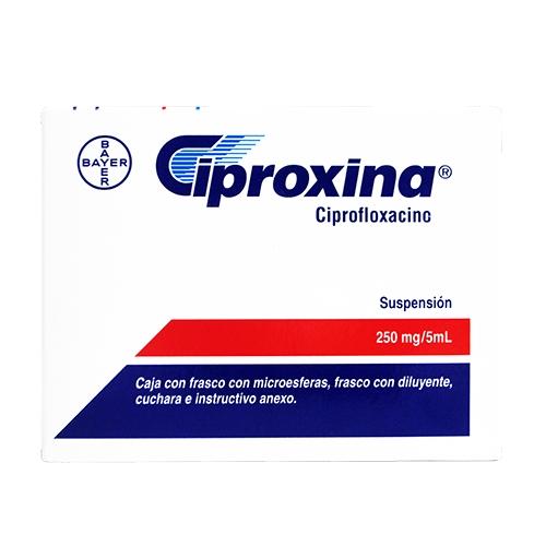 Ciproxina 250 Mg Suspension 100 Ml