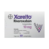 Xarelto 10 Mg Con 30 Tabletas