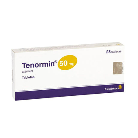 Tenormin 50 Mg Con 28 Tabletas