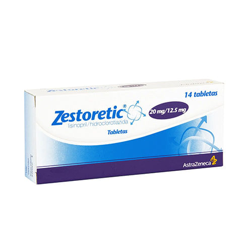 Zestoretic 20 / 12.5 Mg Con 14 Tabletas
