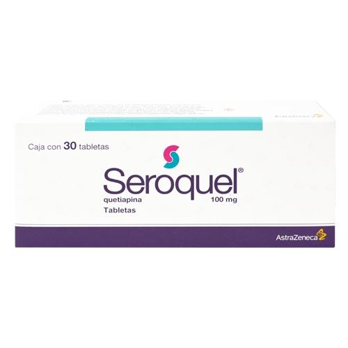 Seroquel 100 Mg Con 30 Tabletas