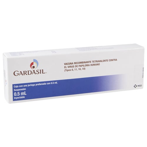 Gardasil Suspensión 0.5 Ml