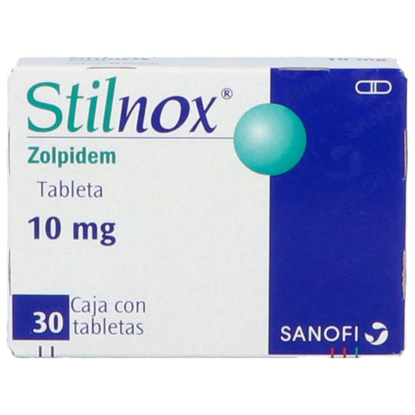 Stilnox 10 Mg Con 30 Tabletas