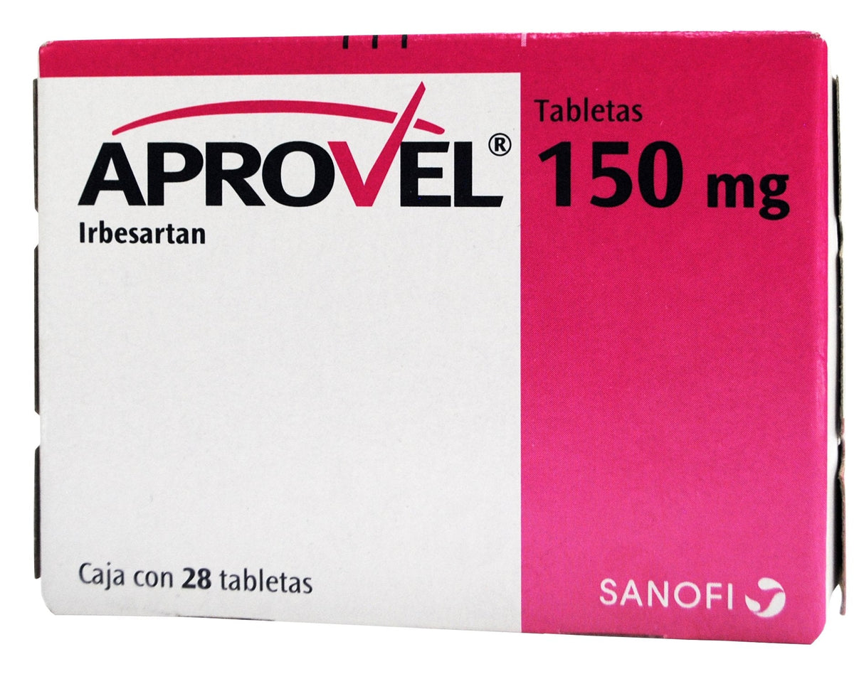 Aprovel 150 Mg Con 28 Tabletas