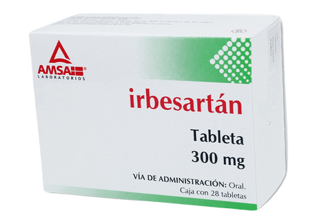 Irbesartan 300 Mg 28Tab Amsa Generico