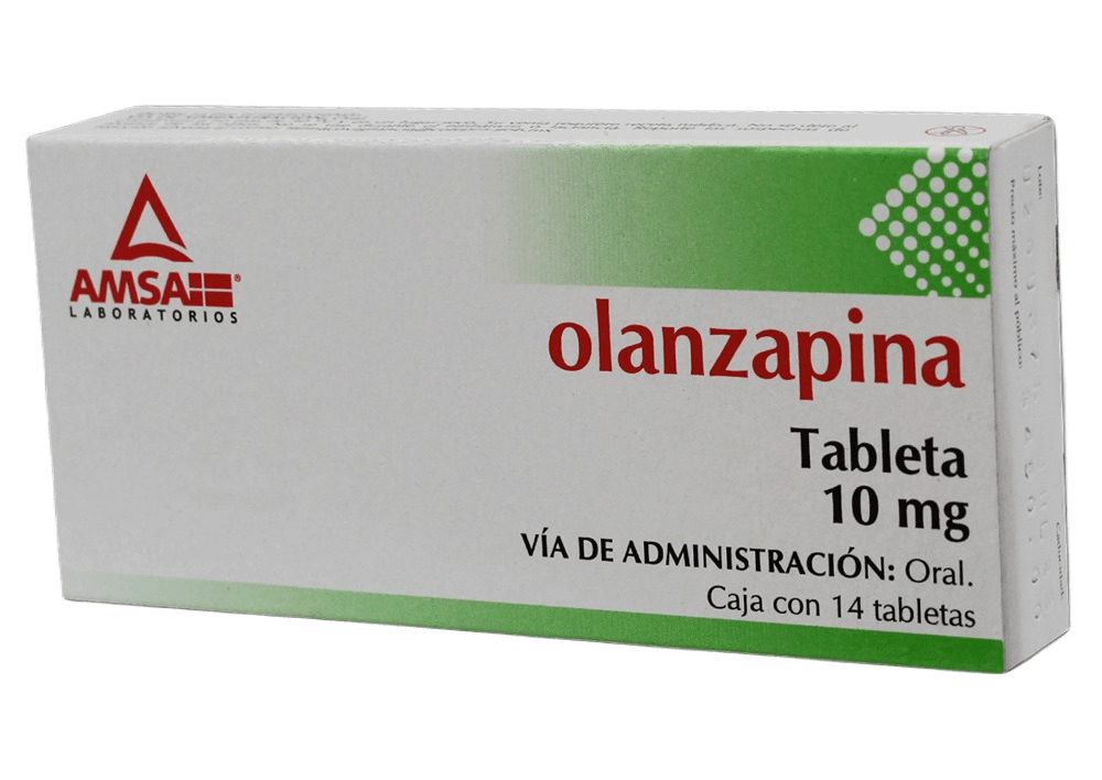 Olanzapina 14 Con 10 Tabletas Mg Amsa Generico