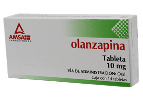 Olanzapina 14 Con 10 Tabletas Mg Amsa Generico