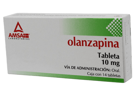 Olanzapina 14 Con 10 Tabletas Mg Amsa Generico
