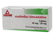 Ezetimiba / Simvastatina 10 Mg / 20 Mg Con 28 Tabletas Amsa Generico