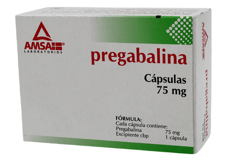 Pregabalina 75 Mg Con 28 Capsulas Amsa Generico