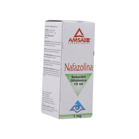 Nafazolina Solución Ofta 1 Mg / Ml Frasco 15 Ml Amsa Generico